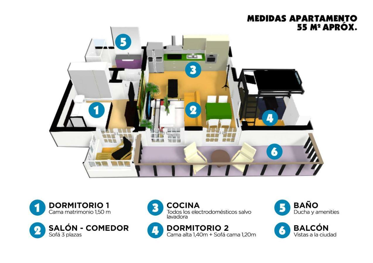 Apartamento Deluxe Zamora Bagian luar foto